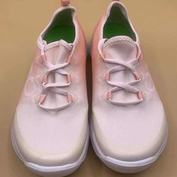Oofos OOmg Sport LS Low Women's Blush Pink Recovery Sneakers - Size US 7 - Picture 2 of 9